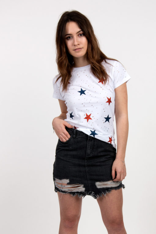 t-shirt motif étoile